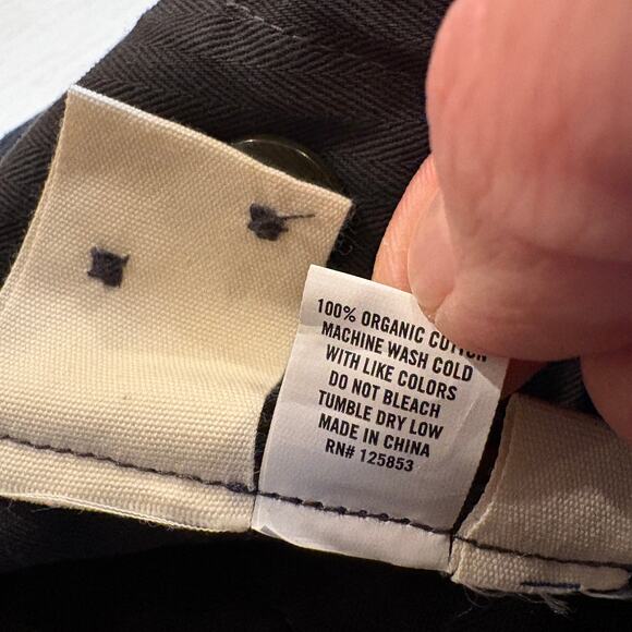 Taylor Stitch Pants Mens Sz 33x32 Gray The Slim Foundation Organic Preppy Casual - Picture 7 of 11